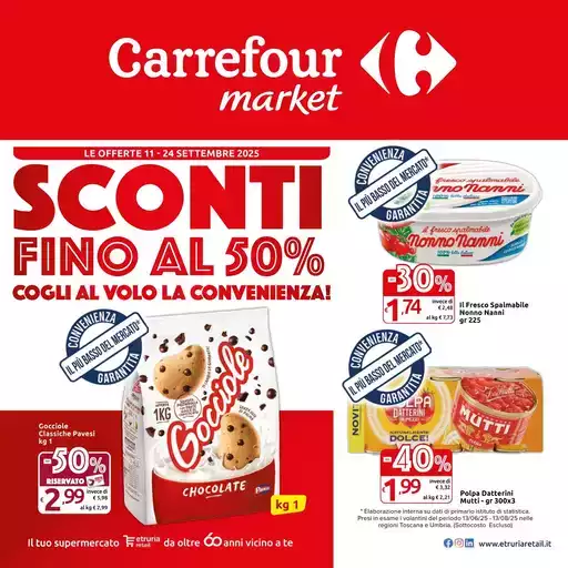 Sconti fino al 50%
