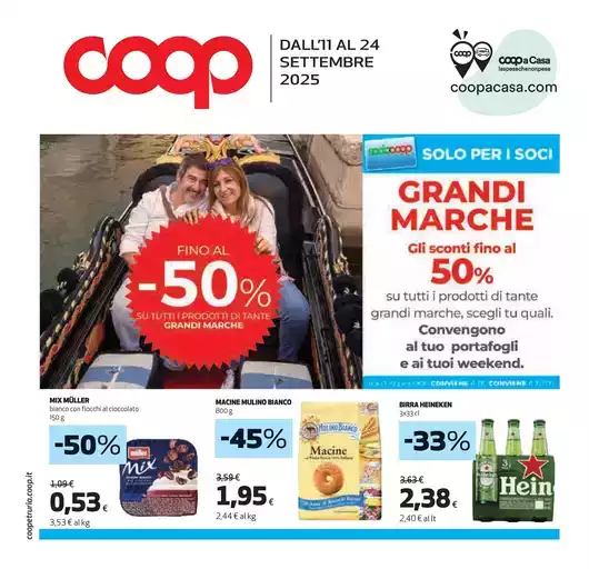 DALL’11 AL 24 SETTEMBRE 2025