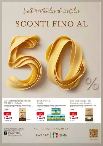SCONTI FINO AL 50% SCONTI FINO AL 50%