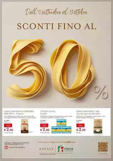 SCONTI FINO AL 50%