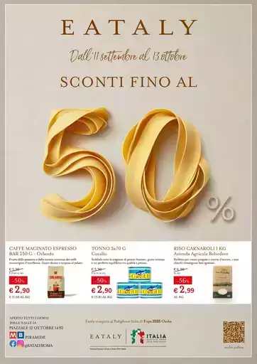SCONTI FINO AL 50%