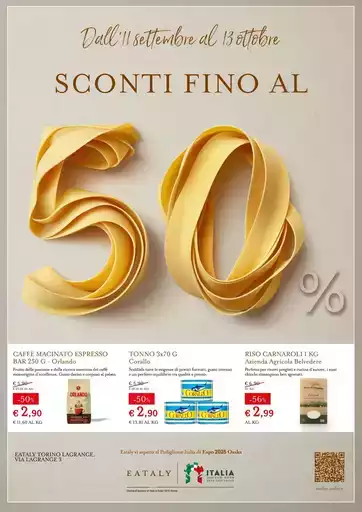 SCONTI FINO AL 50%