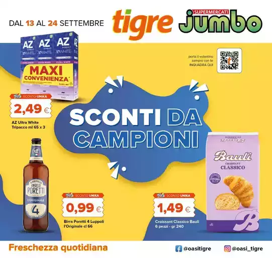 Sconti da campioni