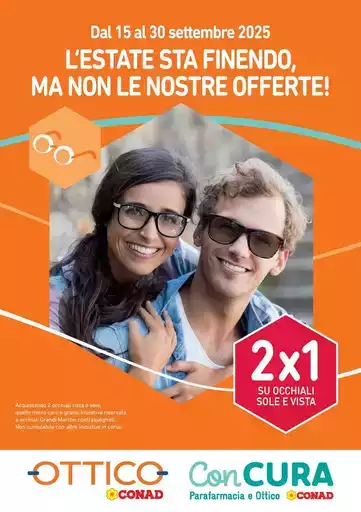 Promozione Ottico Concura Dal 15 Al 30 Settembre