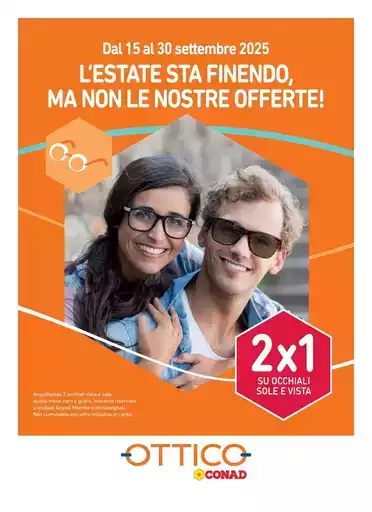 Promozione Ottico Dal 15 Al 30 Settembre