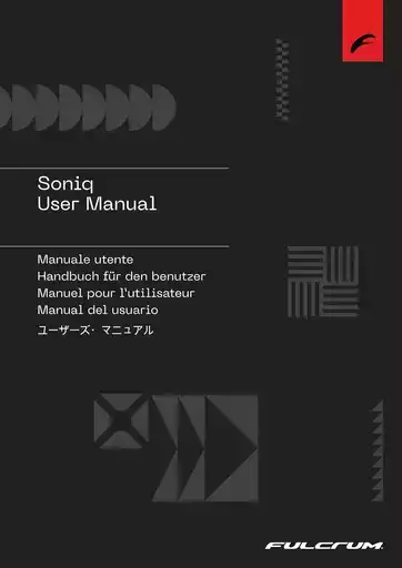 Manuale utente Soniq