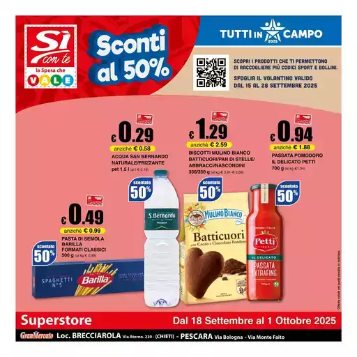 Sconti fino al 50%