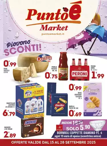 Piovono sconti!
