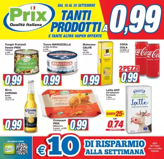 Tanti prodotti a 0.99