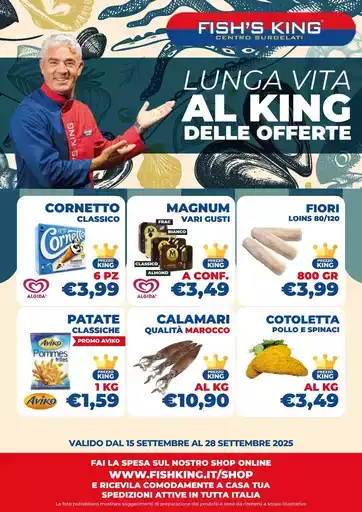 LUNGA VITA AL KING DELLE OFFERTE