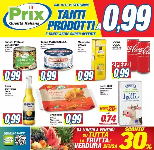 Tanti prodotti a 0.99