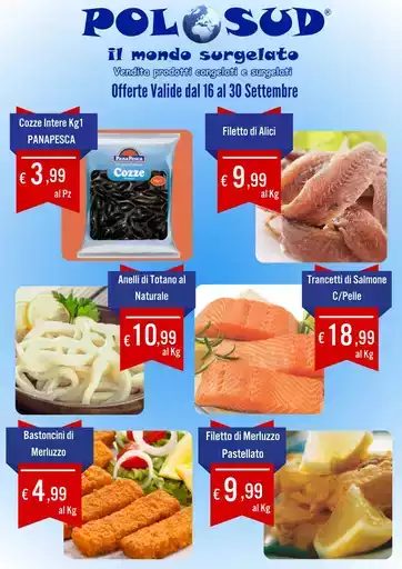 Offerte valide dal 16 al 30 settembre
