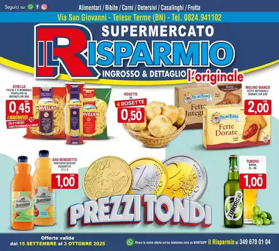 Prezzi tondi