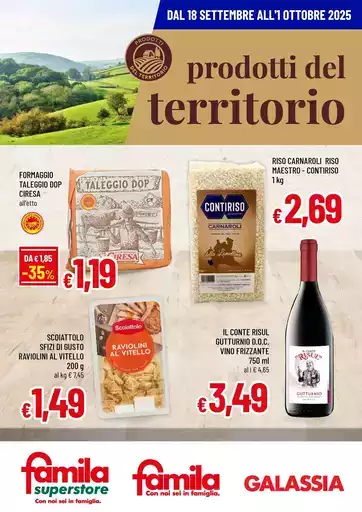 PRODOTTI DEL TERRITORIO PRODOTTI DEL TERRITORIO