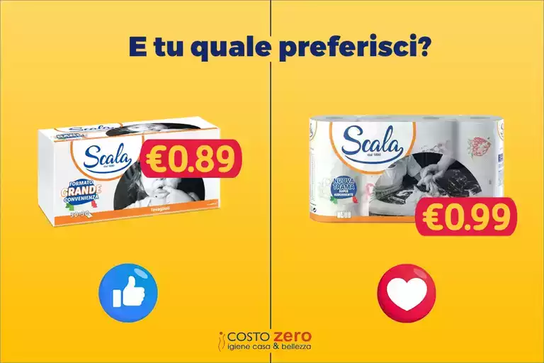 Due offerte SCALA ad un prezzo IMBATTIBILE