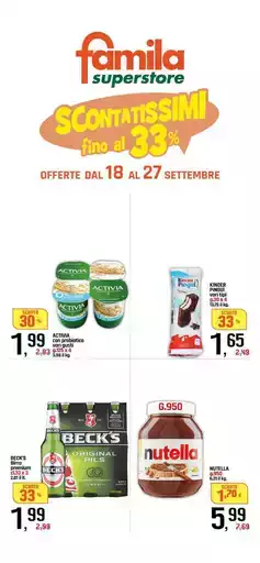 Scontatissimi fino al 33%