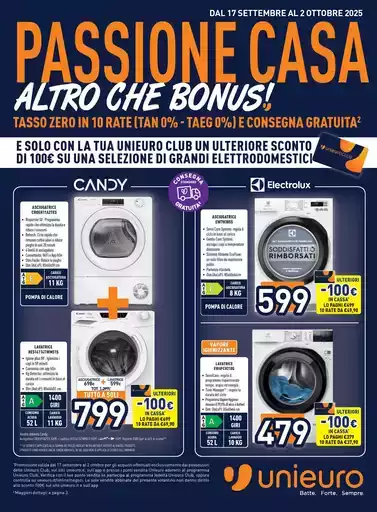 Passione casa da Unieuro!