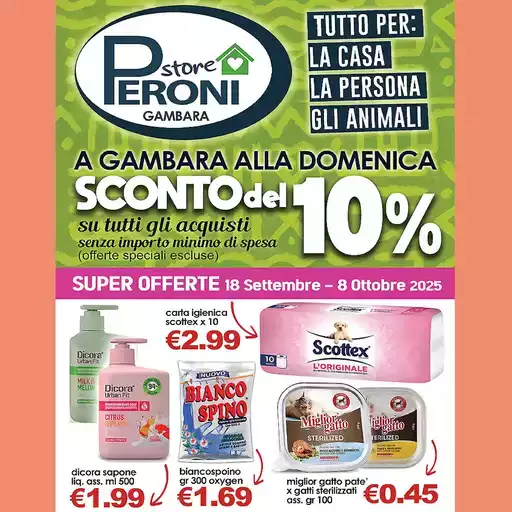 Sconto del 10%