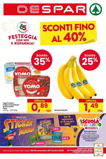 Sconti fino al 40% Sconti fino al 40%