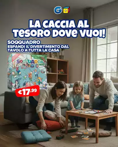 La caccia al tesoro dove vuoi!
