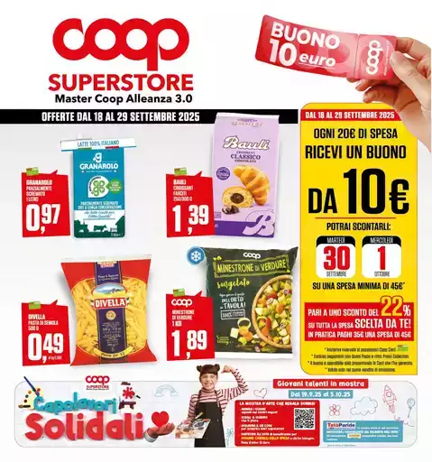 OFFERTE DAL 18 AL 29 SETTEMBRE 2025