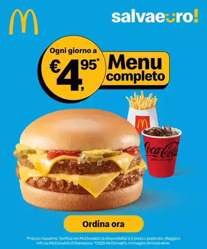 Double Cheeseburger® Menu