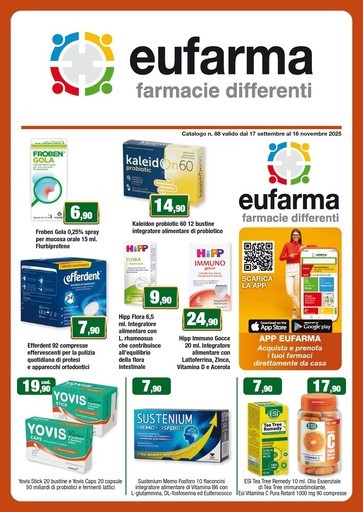 Dal 17 settembre al 18 novembre Dal 17 settembre al 18 novembre