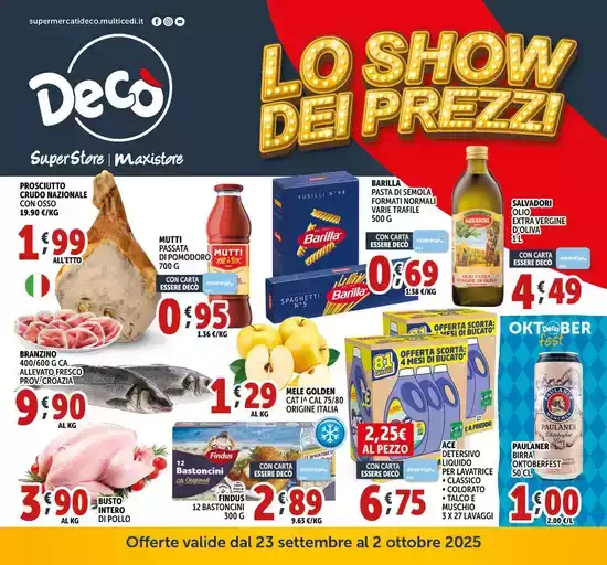 Lo show dei prezzi