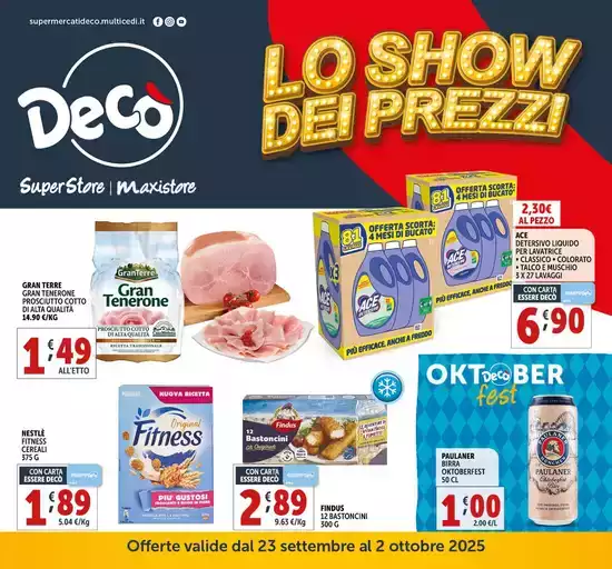 Lo show dei prezzi