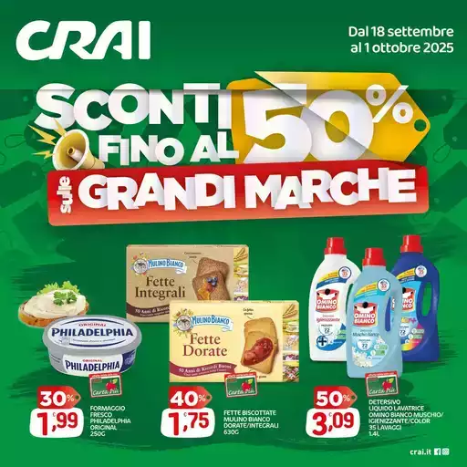 Sconti fino al 50% Sconti fino al 50%