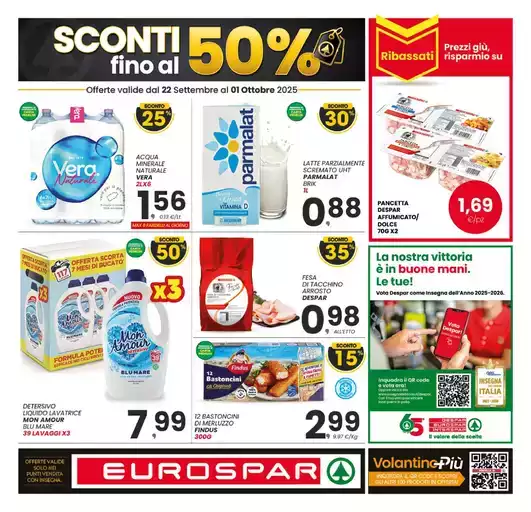 Sconti fino al 50%
