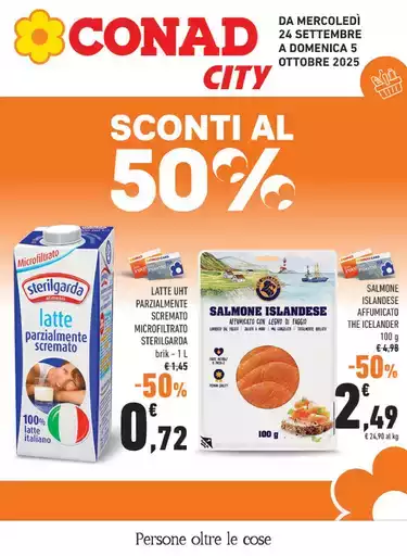 Sconti al 50%