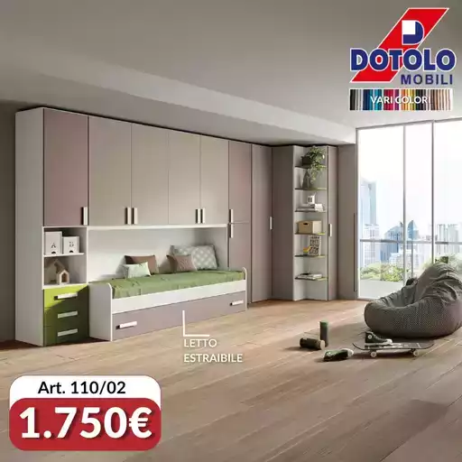 Letto estraibile