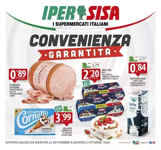 Convenienza garantita