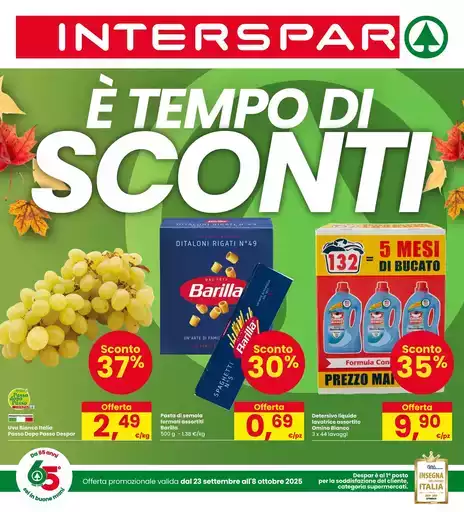 E tempo di sconti