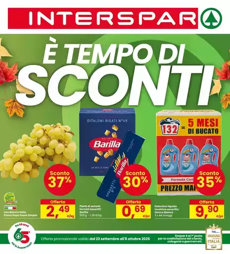 E tempo di sconti