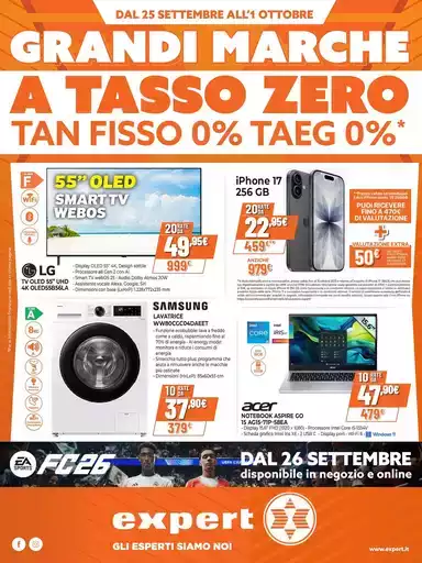Grandi marche a tasso 0 da Expert!