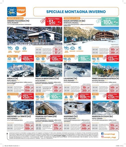 SPECIALE MONTAGNA INVERNO SPECIALE MONTAGNA INVERNO