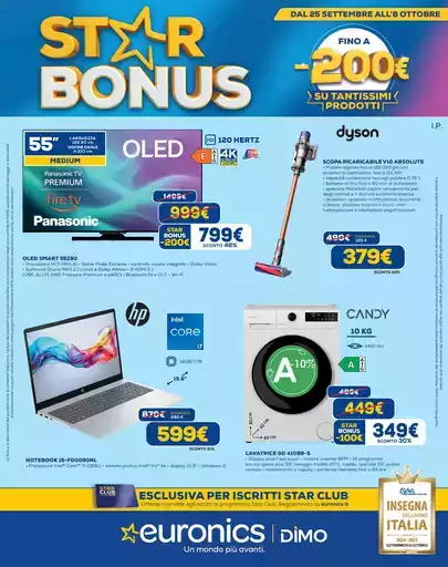 STAR BONUS - FINO A 200 EURO