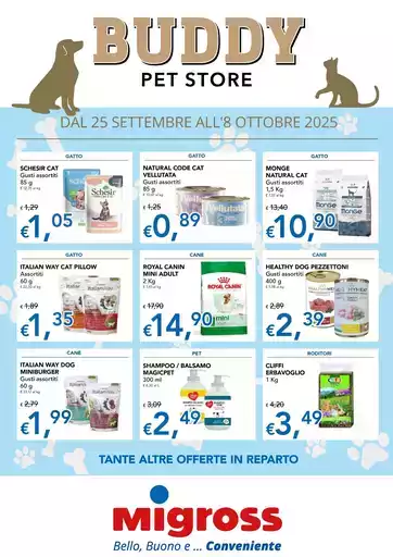 Buddy pet store