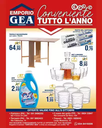 Conveniente tutto l'anno!