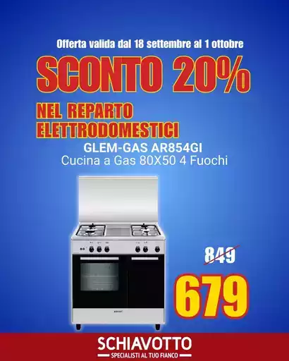 Sconto 20%