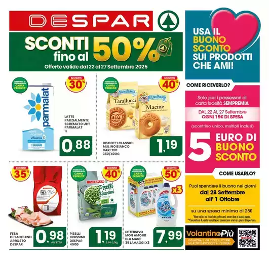 Sconti fino al 50%