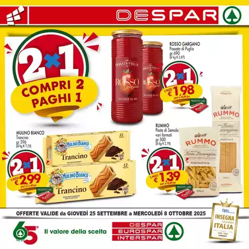 2x1 compri 2 paghi 1