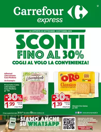 Sconti fino al 30%