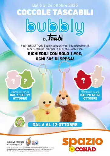 Coccole tascabili bubbly by Trudi