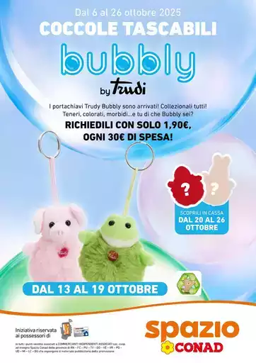 Coccole tascabili bubbly by Trudi