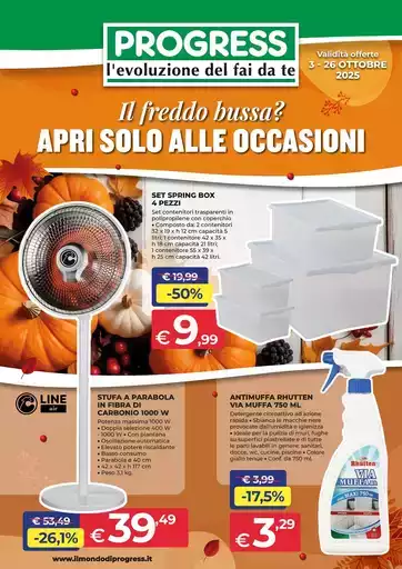 Il freddo bussa? Apri solo alle occasioni Il freddo bussa? Apri solo alle occasioni