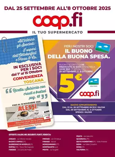 DAL 25 SETTEMBRE ALL’8 OTTOBRE 2025