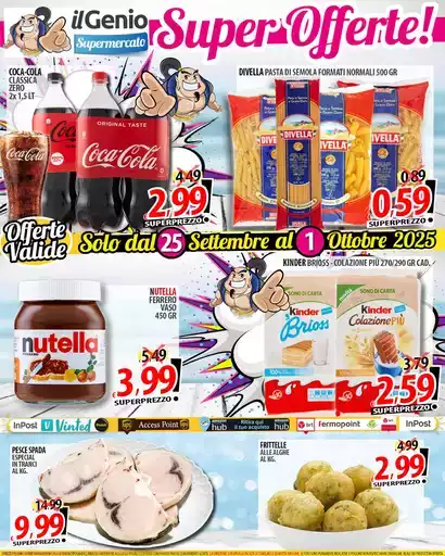 Solo Dal 25 settembre al 1 ottobre 2025